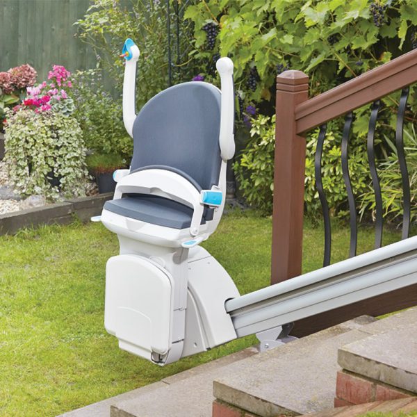 1000 outdoor stair lift fold up handicare