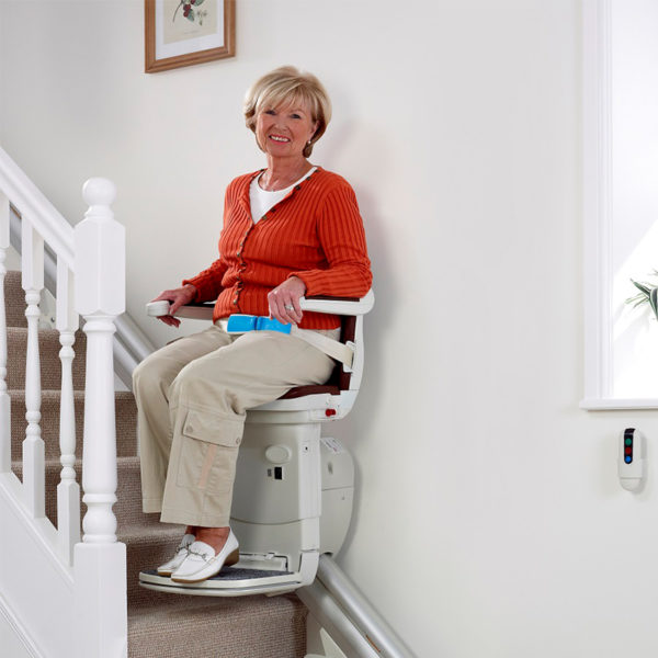 1000 stair lift in use handicare 600x600
