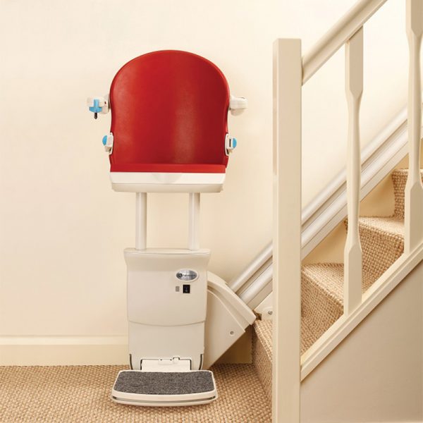 1000 stair lift perch seat installed handicare