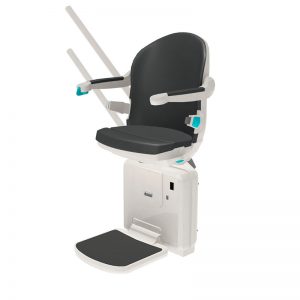 2000 smart seat slate side view handicare stairlift