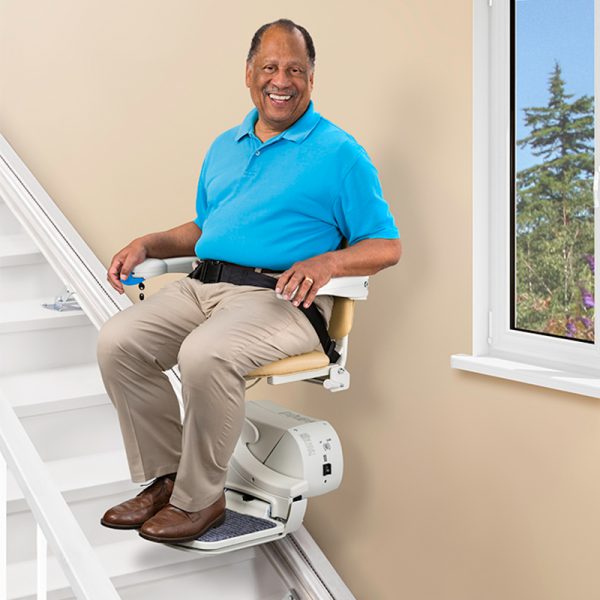 950 stair lift in use handicare