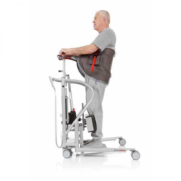 thorax sling seat support in use side view handicare
