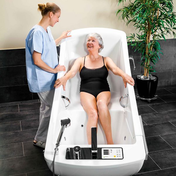 Beka Avero Motion Bath Tub With Patient And Caregiver
